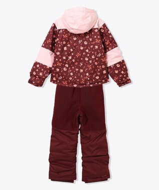 Columbia Columbia/ 【KIDS】マイティーモーグルIIセット /コロンビア Rich Wine Wintergarden、 Satin Pink