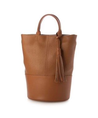 UNBILLION カシュカシュ cachecache / タッセル付きバケツ2wayバッグ