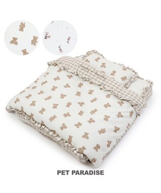 PET PARADISE ペットパラダイス  お布団  《くまちゃん柄 》 くまちゃん柄