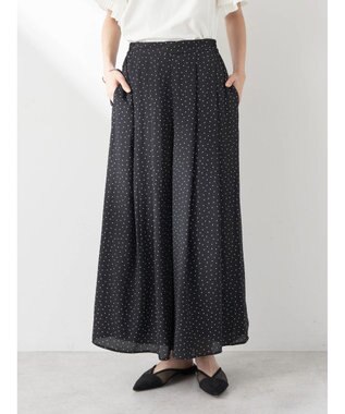 earth music&ecology 選べる丈スカーチョ Dot