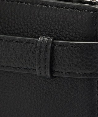 style code [Lyrss/リルス] 牛革 クラシック フラップ レザー ハンドバッグ ブラック