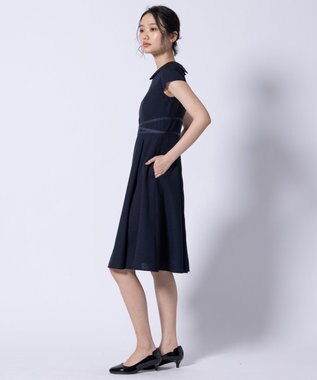 極美品 大きいサイズ トッカ ルミナス 半袖 ワンピース 洗える XL 極美品 大きいサイズ トッカ ルミナス 半袖 ワンピース 洗える