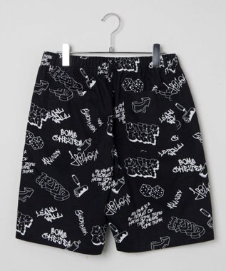 WEGO 【ウエストゴム/手洗い可】パターンイージーショーツ 柄2