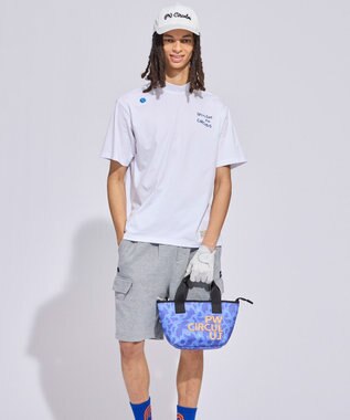 PW CIRCULUS 【MEN】DOVE グラフィックモックT ゴルフ ホワイト系