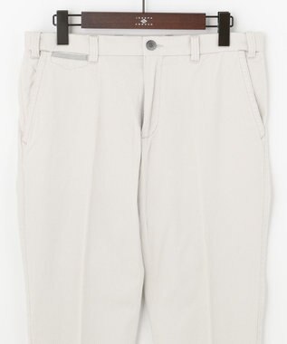 JOSEPH ABBOUD 【オーガニックコットン】ハイパワーカルゼ パンツ ホワイト系