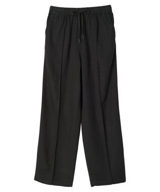 AMERICAN HOLIC リネンブレンドワイドイージーパンツ Charcoal Gray