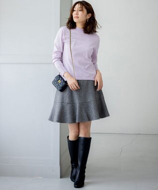 組曲 S 【WEB限定・2SET】バックレースツインセット ライラック系