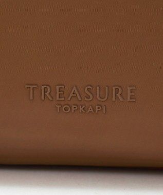 TOPKAPI 【TREASURE TOPKAPI】ナイロン サイドポケット ワンハンドル ショルダーバッグ キャメル