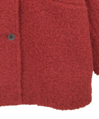 Green Parks ブークレＰコート Red