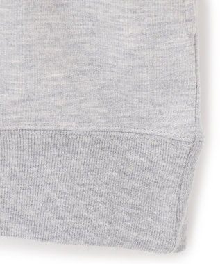 J.PRESS MEN 【KING SIZE】インレージャージー ロゴハーフジップスウェット ライトグレー系