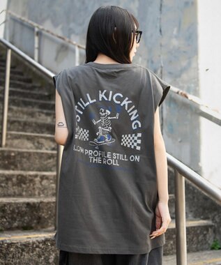 WEGO 【ユニセックス着用ITEM/MLサイズ展開】グラフィックBIGノースリーブ 柄4