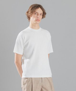  ドライコットンリンクス　半袖ニット