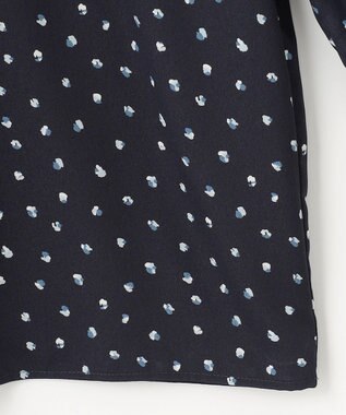 J.PRESS LADIES S ドット フラワープリント カットソー ネイビー系5