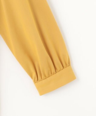 J.PRESS LADIES L トリコット ピンタック カットソー イエロー系