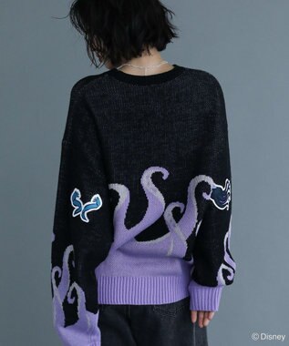 Green Parks VILLAINS/アースラ/ジャガードニット Purple