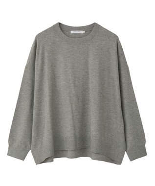 AMERICAN HOLIC バイパチルーズニットプルオーバー Light Gray Mixture