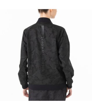 ZERO HALLIBURTON クールドッツカモフラブルゾン 82840 W4S8a レディースゴルフ ブラック