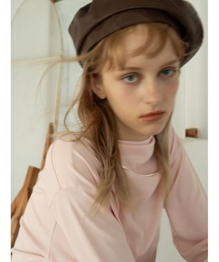 Te chichi スムースアシメロングスリーブプルオーバー《2025Autumn catalog vol.2 item》