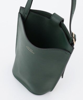 23区 アウトシームポシェット ダークグリーン系