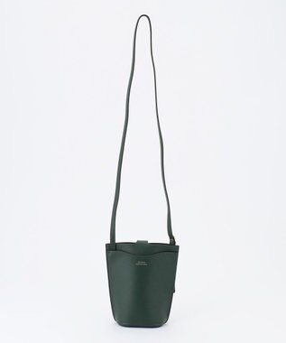 23区 アウトシームポシェット ダークグリーン系