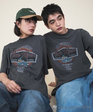 WEGO 【新柄追加/ユニセックス着用アイテム/SMLサイズ展開】TOMandJERRYグラフィックT（S） 柄4