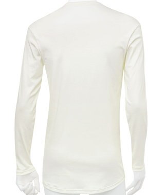 WACOAL MEN WACOAL MEN あったかインナー クルーネック 10分袖 綿100％ 保温性 やわらかさが続く 静電気が起こりにくい 毛玉になりにくい 後裾長め設計 WL6102 /ワコールメン アイボリー