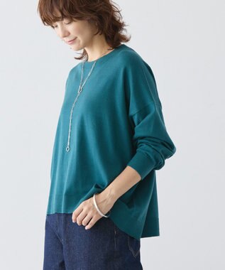 AMERICAN HOLIC バイパチルーズニットプルオーバー グリーン