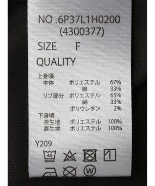 Green Parks ・ＳＵＧＡＲ　ＳＰＯＯＮ　チュールドッキングワンピース Black