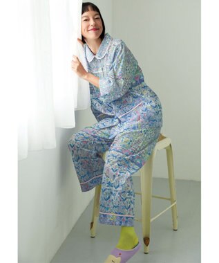 tsumori chisato SLEEP ツモリチサト パジャマ 綿100%(本体) ローン素材 7分袖 長袖 8分丈 レディース UDT213 /ワコール