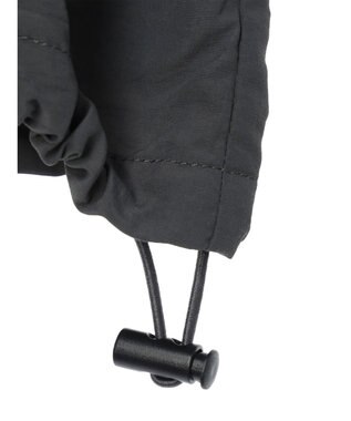 CRAFT STANDARD BOUTIQUE ＢＩＧポケットナイロンブラウス Charcoal Gray