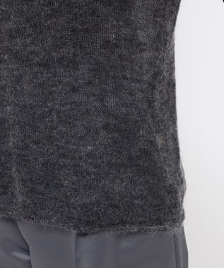 uncrave モヘアニット トップス（uncrave WHITE） チャコール