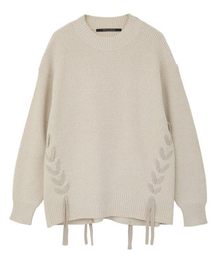 YECCA VECCA レースアップニット