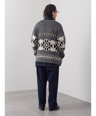 CRAFT STANDARD BOUTIQUE 【男女兼用】オルテガ柄カーディガン Gray