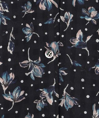組曲 S フラワードットプリント ブラウス ブラック系5