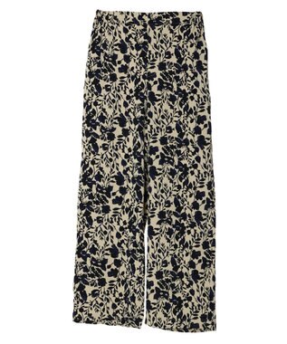 AMERICAN HOLIC イージーケア＋接触冷感プリントリラックスパンツ Beige