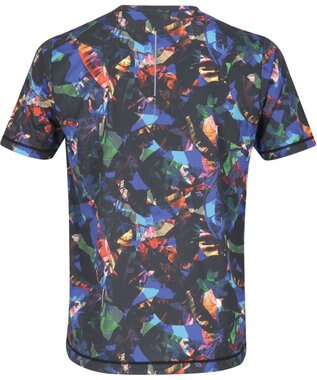 CW-X 【MEN】 CW-X トップス 【薄軽ランニングシャツ】 半袖 3分袖 Ｕネック 吸汗速乾性(本体) メンズ DLO155 /ワコール グレイッシュブルー