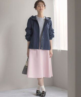 組曲 L スウェットライクニットプルオーバー ライトグレー系