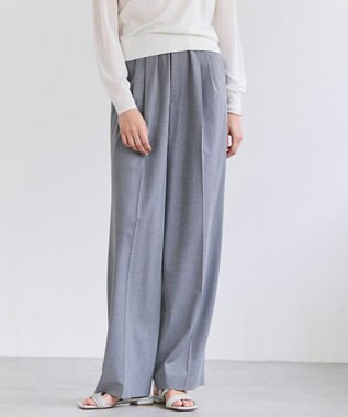 BEIGE， APOPHY / ステッチディテールイージータックパンツ L.Gray