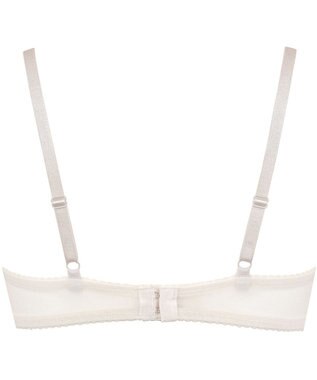 WACOAL 【ファーストリボンブラ】 ブラジャー 【若い世代の体型特徴を考えた設計仕様】 きれいな谷間をメイクしてキープ まるみのあるシルエット レディース BRB409 /ワコール アイボリー