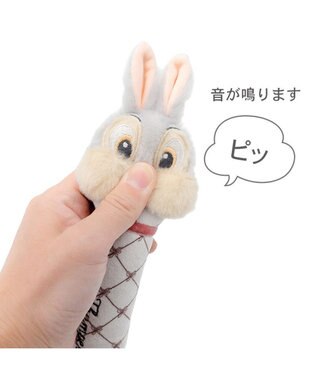 PET PARADISE ディズニー バンビ とんすけ ダンベル トイ グレー