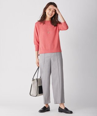 洗える】マーセライズコードリネン ボートネック ニット / J.PRESS LADIES L | ファッション通販 【公式通販】オンワード・クローゼット