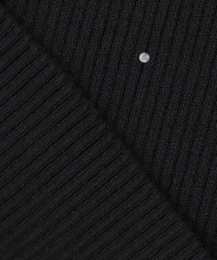 ANY SIS 【洗える】ビジュー プルオーバー ブラック