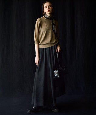 23区 【見上愛さん着用/VERY掲載】コイン ローファー ブラック系