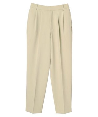 YECCA VECCA タックテーパードパンツ② Black