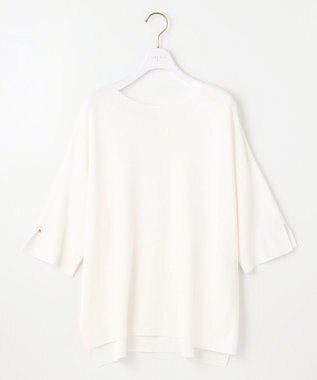 ANY SIS 【接触冷感・UVカット・洗える】ビューティクールボートネック プルオーバー オフ