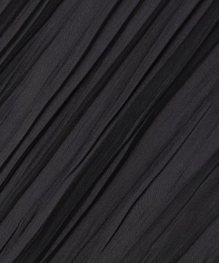 uncrave マシーンプリーツ ギャザーパンツ ブラック