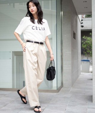 WEGO 【ユニセックス着用ITEM/ウエストゴム/手洗い可】シェフパンツ ベージュ