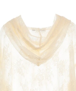 Green Parks ・ＳＵＧＡＲ　ＳＰＯＯＮ　シアーレースフーディー Ivory