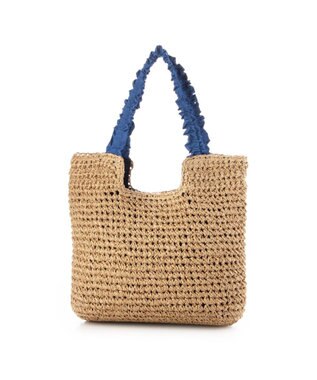 UNBILLION カシュカシュ cachecache / フリルハンドルクロッシェトート