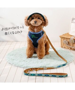 PET PARADISE ペットパラダイス リュックハーネス 《アーガイル柄》 Ｓ ホワイト